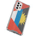 Antigua and Barbuda Flag Distressed Galaxy A53 5G Clear Case